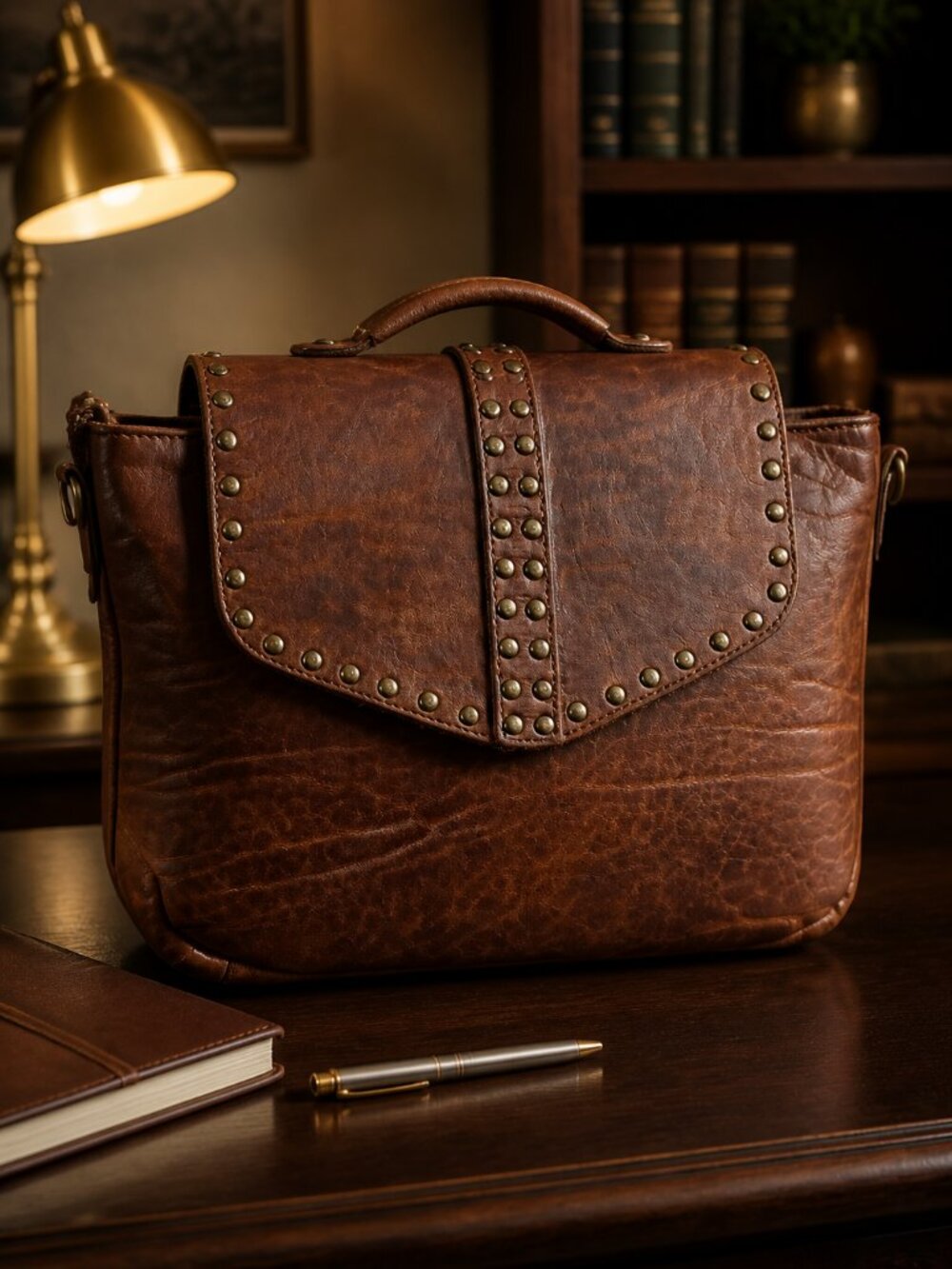 Spaghetti Western Crossbody Messenger Bag